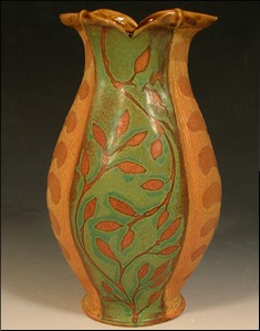 Autumn Colored Vase